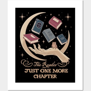 Book  The Reader Just one More chapter mythical Fantasy Tarot Posters and Art